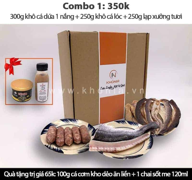 Gói Ưu Đãi Dùng Thử Các Loại Đặc Sản KHONIA 1 combo-kho-ca-khonia