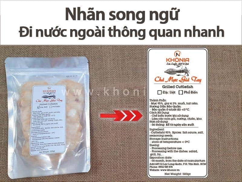 Chả Mực Giã Tay (gói 500gr) - Ảnh 3