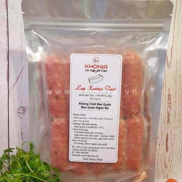 Lạp Xưởng Tươi (Ít Mỡ, Nhiều Nạc) - Ảnh 6