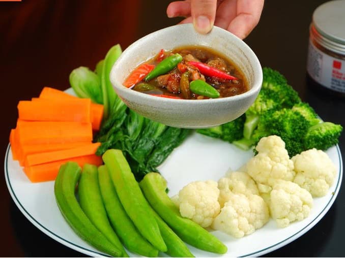 Combo Rau Luộc Kho Quẹt