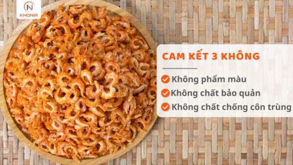 Tôm Khô Cà Mau 1 3 KHÔNG - ĐẤT