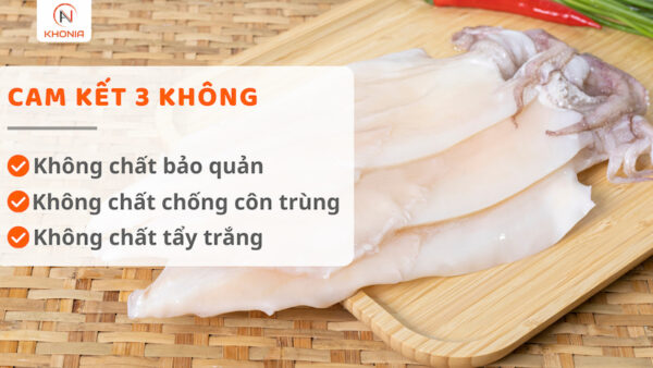 Mực 1 Nắng Vũng Tàu (Trọng lượng 1kg) 1 3 KHÔNG - MỰC 1N