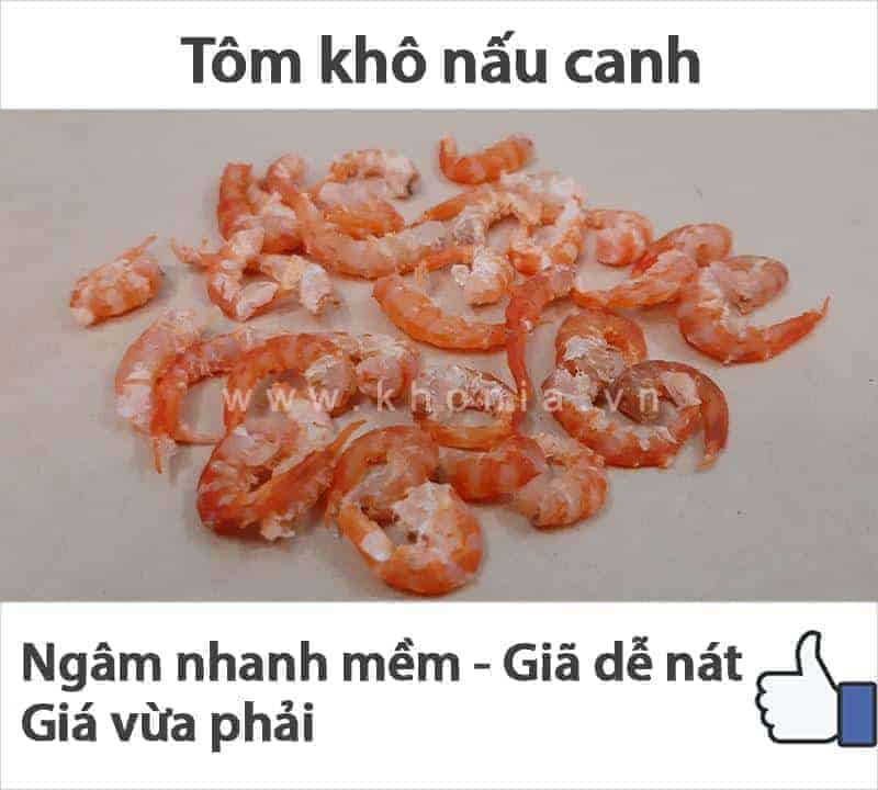 Tôm Khô Giá Bao Nhiêu 1kg? Tôm Khô Làm Món Gì Ngon? 6 tom-kho-nau-canh