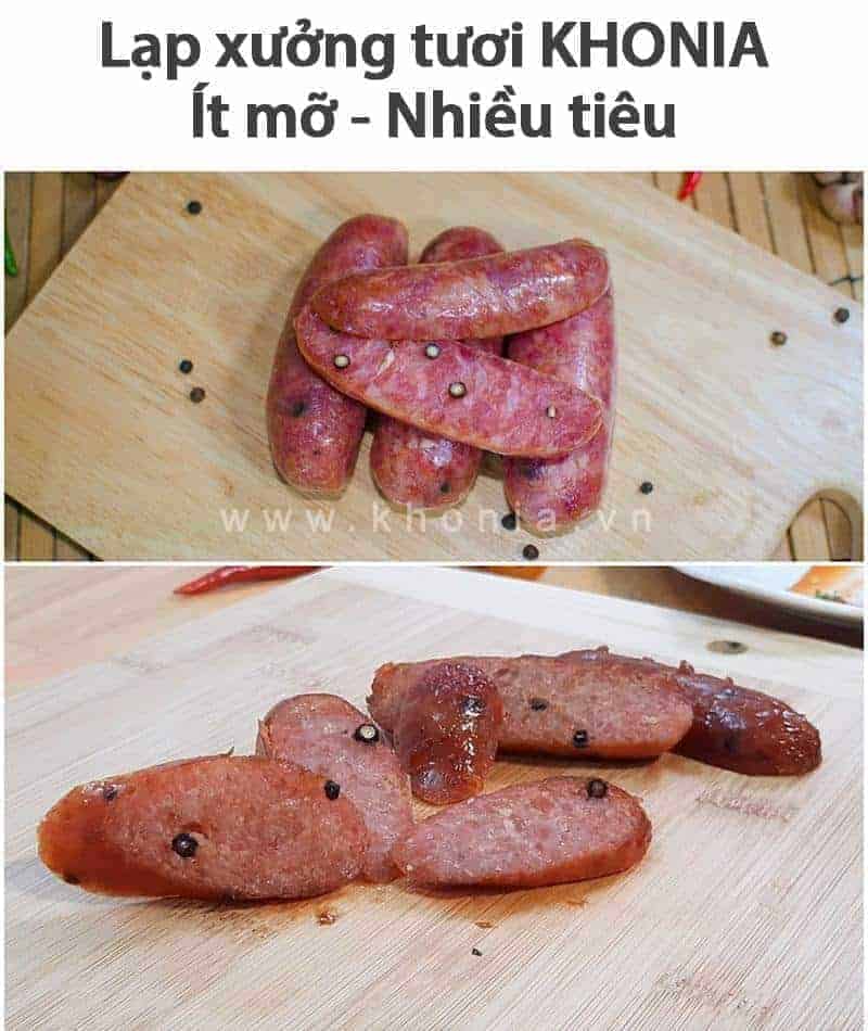 Lạp Xưởng Tươi (Ít Mỡ, Nhiều Nạc) 7 lap-xuong-tuoi-9995