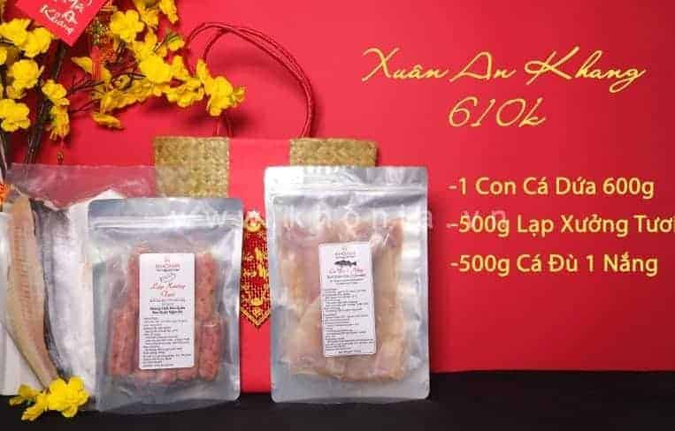 KHONIA Giao Giỏ Quà Tết Đặc Sản Cho Chị Vy 2 gio-qua-tet-dac-san