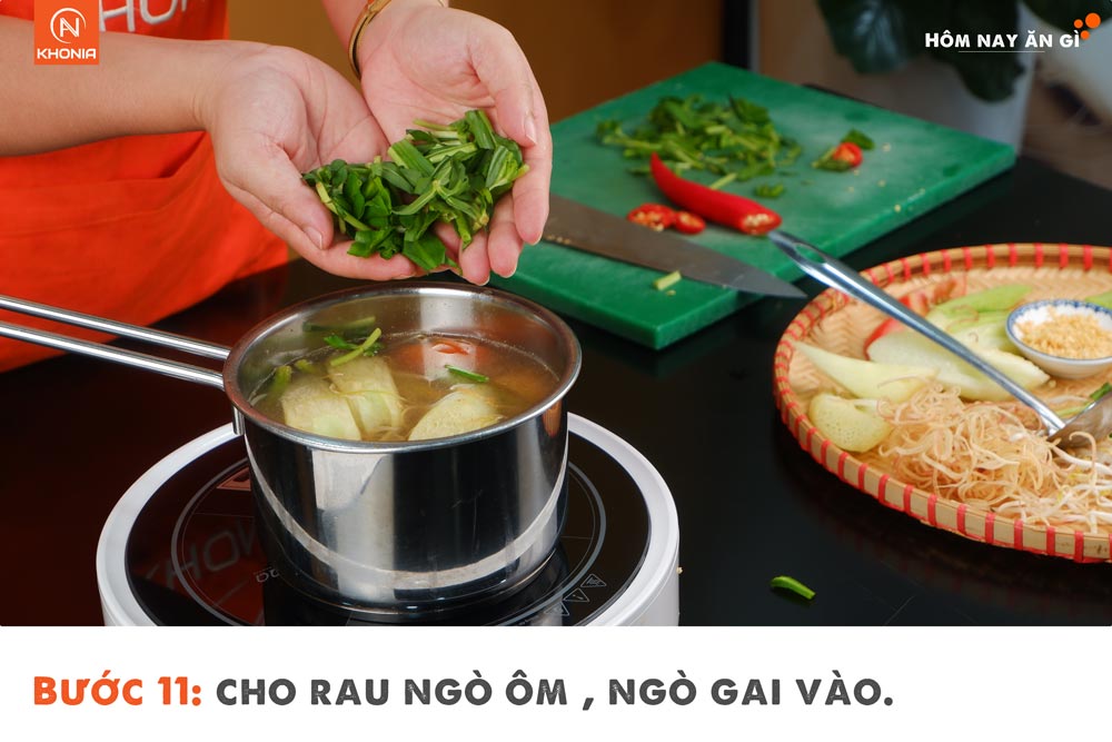 Combo 2 Món Canh Chua + Cá Dứa Kho Tộ 12 Hd Canh Chua Buoc 11