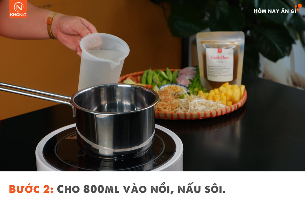 Combo 2 Món Canh Chua + Cá Dứa Kho Tộ 3 Hd Canh Chua Buoc 2