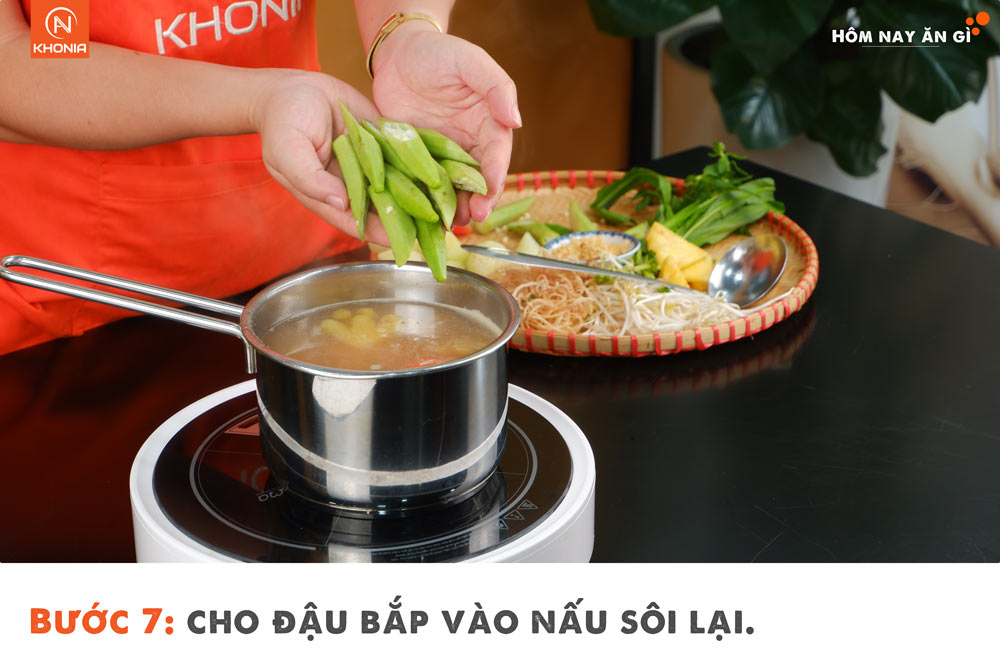 Combo 2 Món Canh Chua + Cá Dứa Kho Tộ 8 Hd Canh Chua Buoc 7