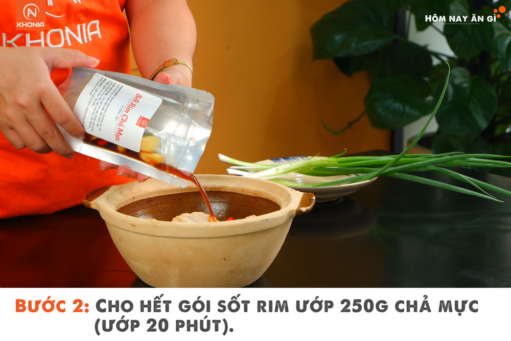 Combo 2 Món Chả Mực Chiên + Rim Nước Tương 4 Hd Cha Muc Rim Nuoc Tuong Buoc 2