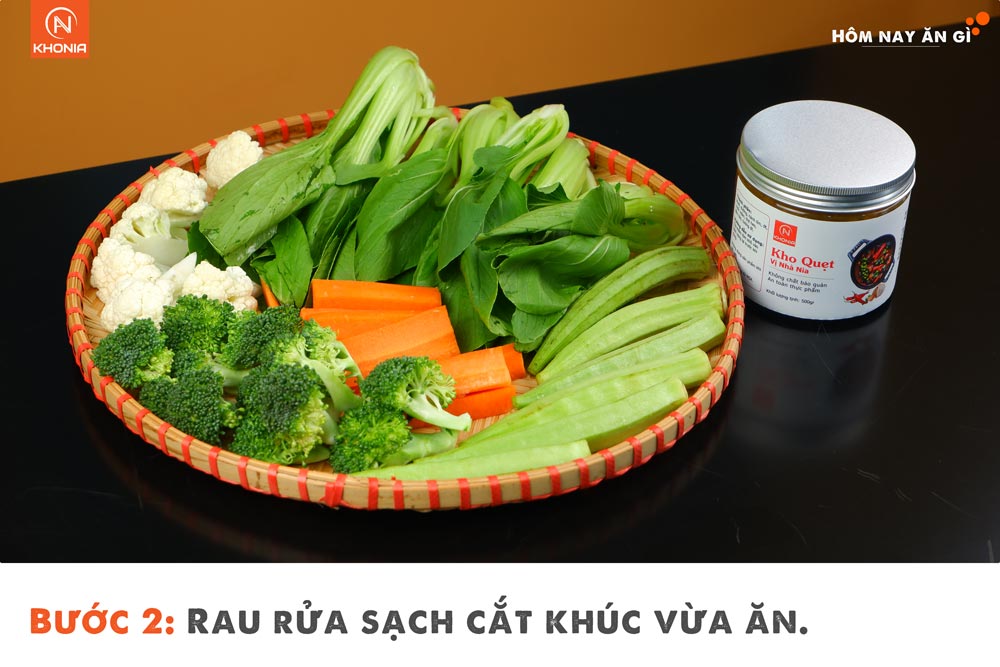 Combo Rau Luộc Kho Quẹt 3 Hd Rau Luộc Kho Quẹt Buoc 2