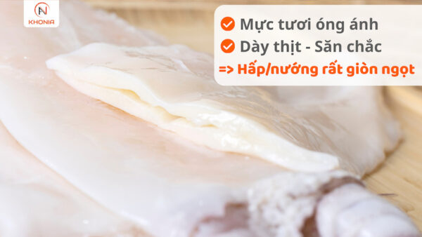 Mực 1 Nắng Vũng Tàu (Trọng lượng 1kg) 2 MỰC 1N - DÀY THỊT