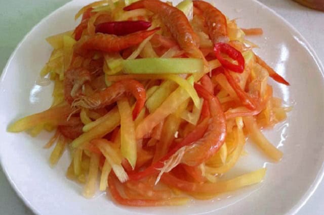 Cách làm mắm tôm đu đủ ngon tuyệt chiêu chi tiết nhất 5 Mam-tom-chua-du-du-thuong-an-voi-gi