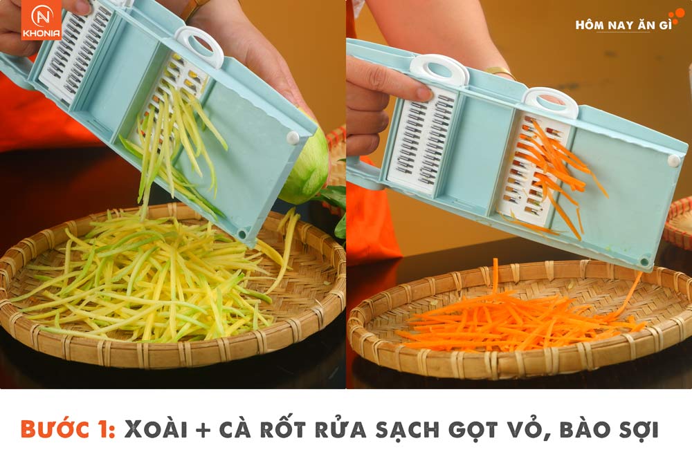 Combo 2 Món Gỏi Xoài + Khô Cá Lóc Kho Thơm 3 Mẫu Design Hd Cá Dứa