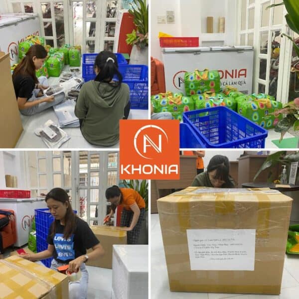 Công ty BIG TREE ở Vĩnh Phúc chọn KHONIA để mua khô cá lóc làm quà biếu dịp tết 2023 1 Minimal Square Photo Collage Photography Instagram Post