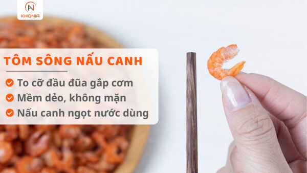 Tôm thẻ thiên nhiên 12 NẤU CANH - RIÊNG