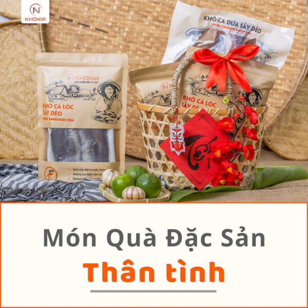 Khô Cá Lóc Sấy - Vị Vừa Ăn 18 QUÀ BIẾU - CA LOC 3N