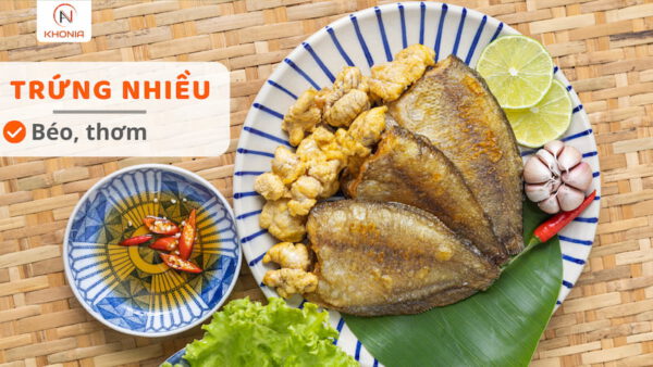 Cá Sặc Trứng Một Nắng ( Gói 500g ) 4 TRỨNG NHIỀU - SẶC 1N (2)