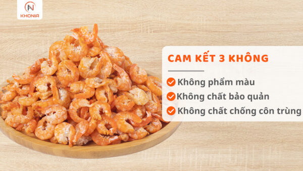 Tôm thẻ thiên nhiên 1 Tôm thẻ - 3 không