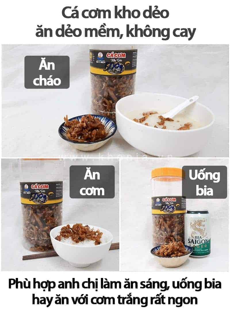Cá Cơm Kho - Cá Cơm Sấy Giòn Ăn Liền 3 ca-com-kho-cay-13622