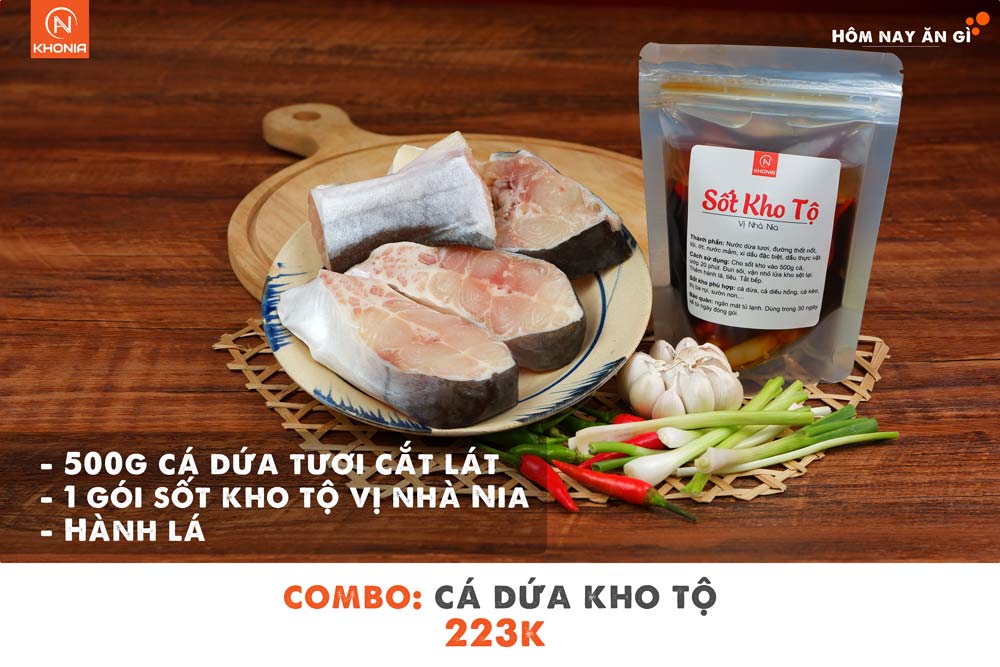 Combo Cá Dứa Kho Tộ 1 Combo Ca Dua Kho To 2