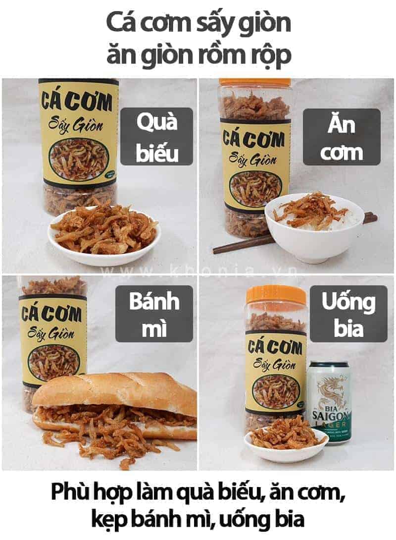 Cá Cơm Kho - Cá Cơm Sấy Giòn Ăn Liền 2 ca-com-say-gion-13621