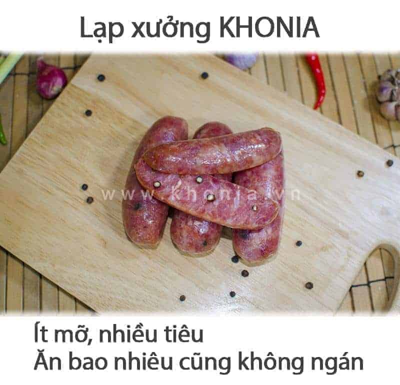 Lạp Xưởng Tươi (Ít Mỡ, Nhiều Nạc) 2 lap-xuong-tuoi-it-mo-9985