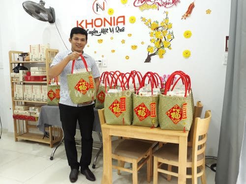 Công Ty Việt An Phong Chọn 40 Phần Quà Phong Cách Quê Tặng Khách Hàng 1 gio-qua-tet-que-3291