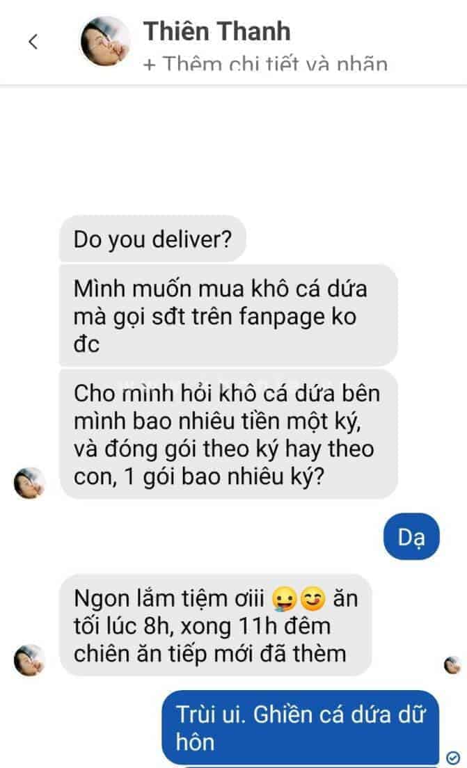 Gửi Khô Cá Đi Mỹ, Úc 5 - 7 Ngày Giao Tận Nhà, Giá Tốt 14 Feedback gửi khô cá đi Mỹ