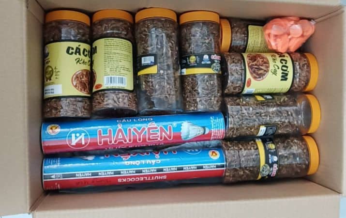 KHONIA Gửi 5 Thùng Cá Khô, Tôm Khô Đi Mỹ Và Úc. 3 gui kho ca di my uc 2 1