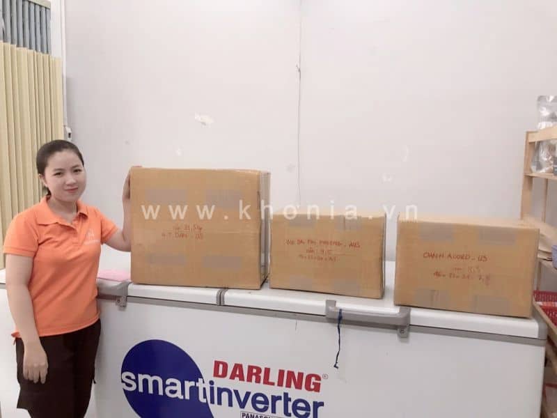 KHONIA Gửi 3 Thùng Khô Cá Đi Mỹ Và Úc 1 gui kho ca dua di my