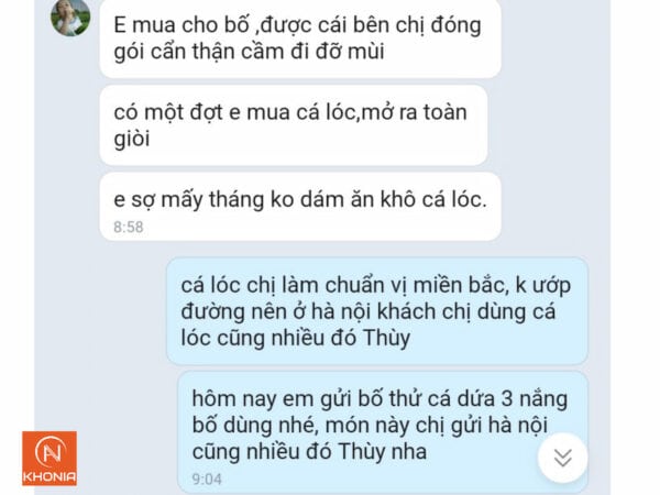 Bất ngờ về hương vị cá khô của KHONIA 1 mau logo khonia 17